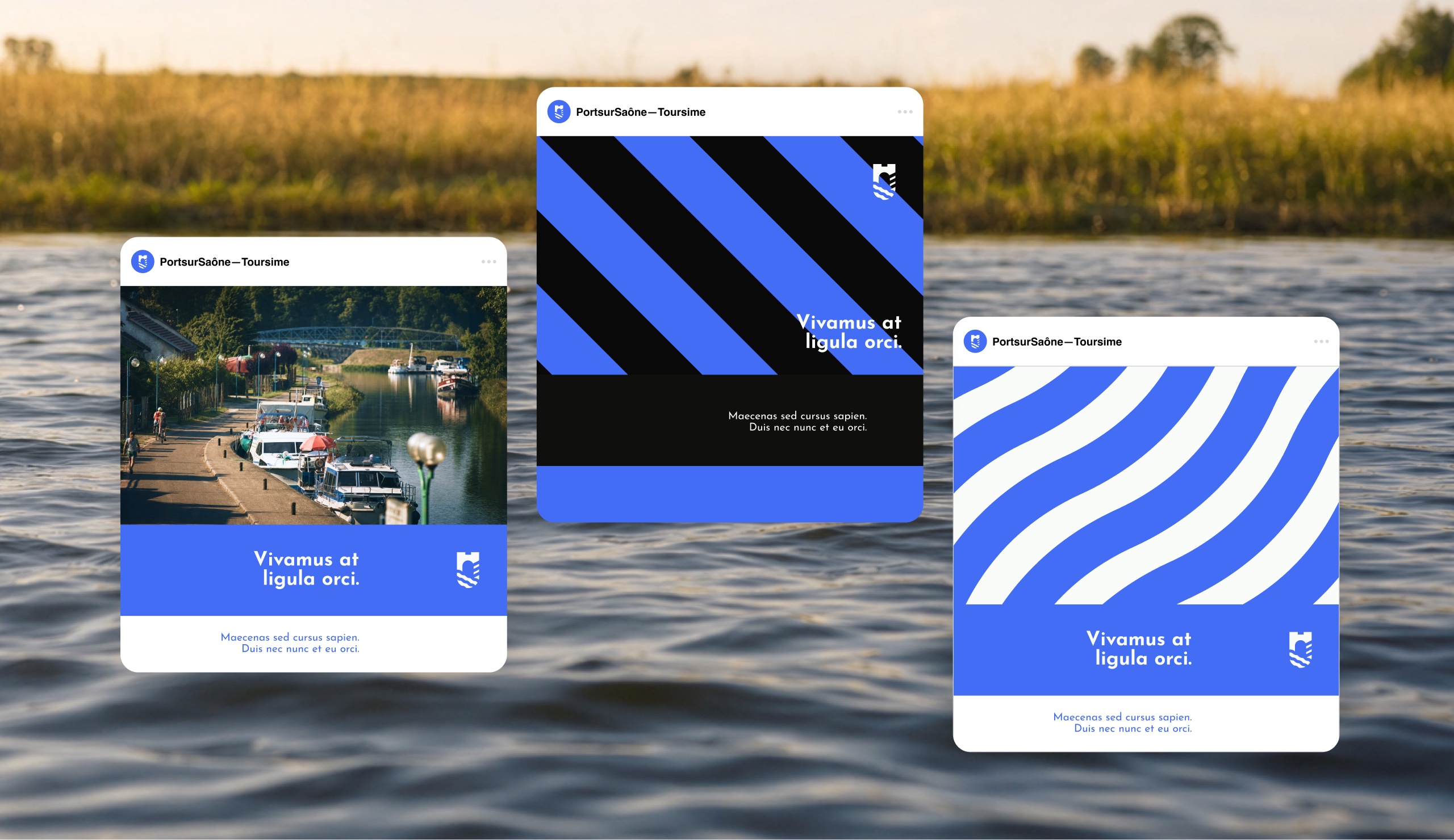 Port-sur-Saône — publications pour les réseaux sociaux